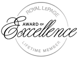 Royal LePage Signature Realtors excellence badge